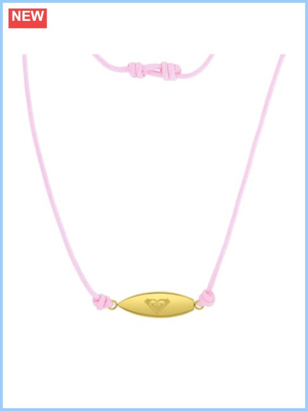 Waterproof Platinum & Gold Plated Stainless Steel Cord Necklace Bolo Clasp